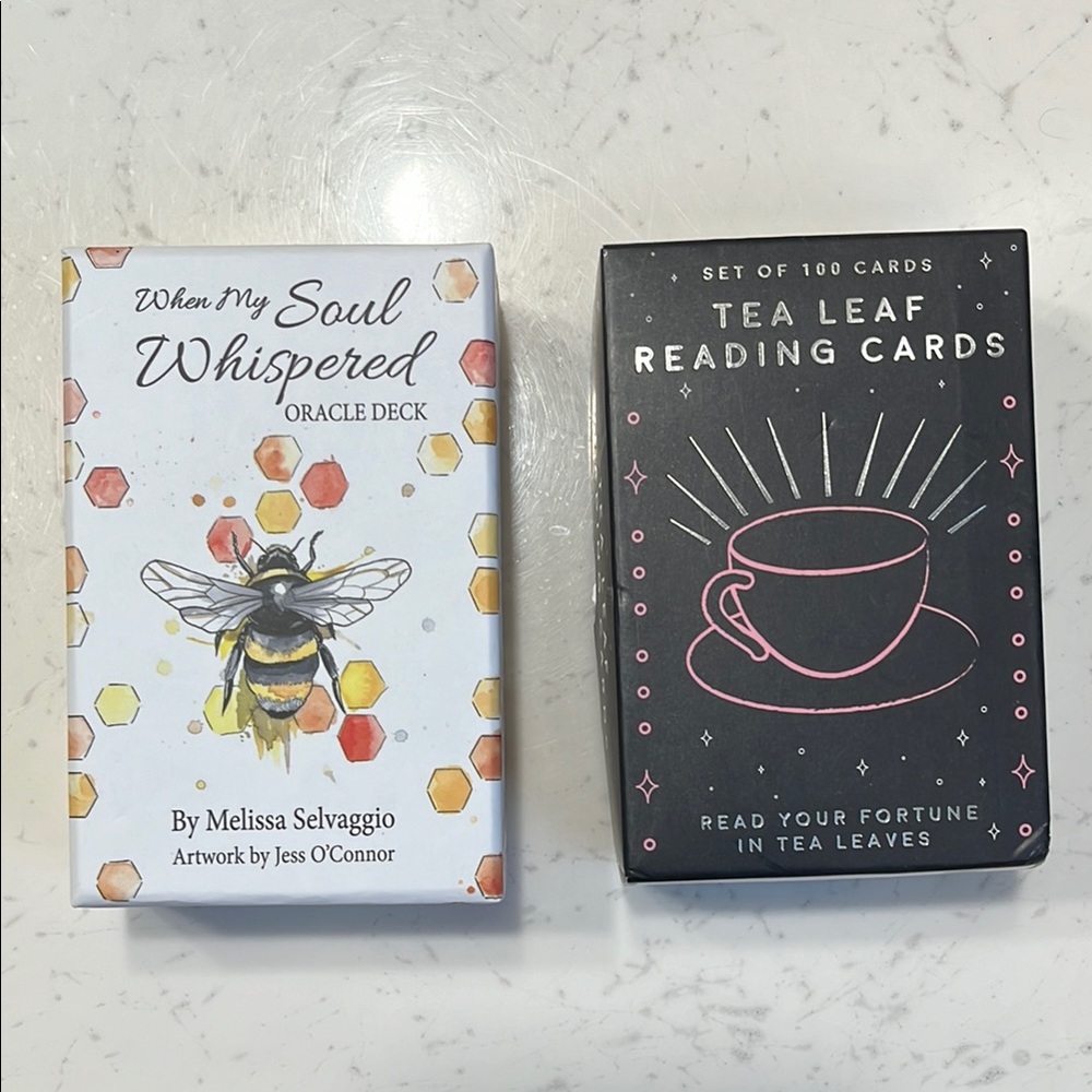 Oracle and Tea Leaf Reading Cards Set